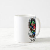 Super Mario & Luigi 3D Wall-Burst Coffee Mug (Devant droit)