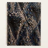 Super Micro Cube Mosaïque 3D Extrudée (Devant)