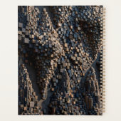 Super Micro Cube Mosaïque 3D Extrudée (Dos)