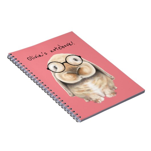 Super mignon Carnet Bunny (Côté Droit)