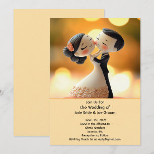 Super mignon faire-part de mariage