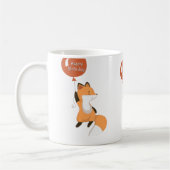 Super mignon renard, tasse d'anniversaire (Gauche)