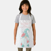 Super Mignon Santa Aide Noël Gnome Pastel Tablier (Insitu)