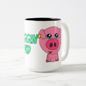Super mignonne Drôle "Piglet" thème Mug (Devant droit)