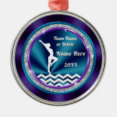 Super mignonne Gymnastique Ornements de Noël (Devant)