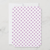 Super mignonne Pamper Party filles Invitations d'a (Dos)