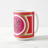 Super Mod Aries Zodiac Mug (Devant droit)