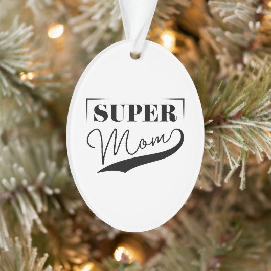 Super Moeder Ornament (Boom)