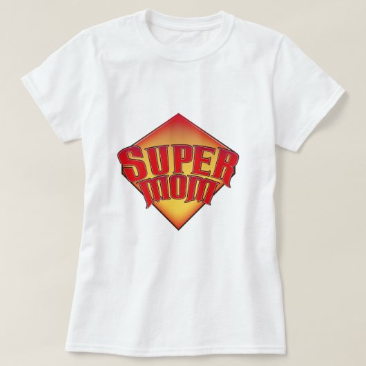 Super Moeder T-shirt (Design voorkant)