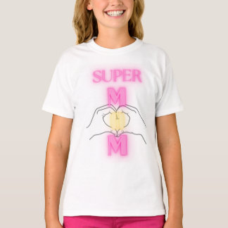 Super moeder t-shirt cadeau voor mummie