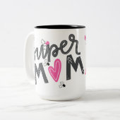 Super mom Autism appreciation Coffee mug (Devant gauche)