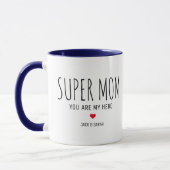 Super Mom Coffee Mug (Gauche)