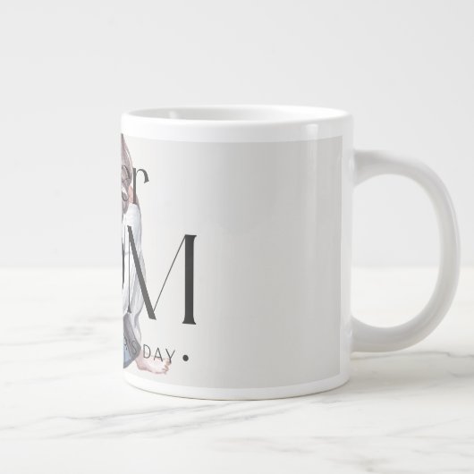 Super Mom Coffee Mug - Empowering Mom Drinkware (Droite)