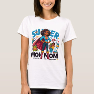 Super Mom Hero T-shirt