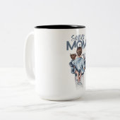 Super MOM Mok voor Oudergeschenken (Voorkant links)