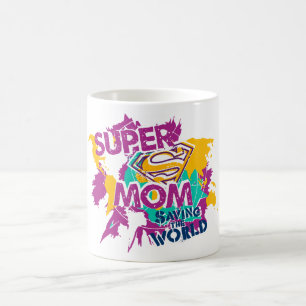 Super Mom Saving the World Koffiemok