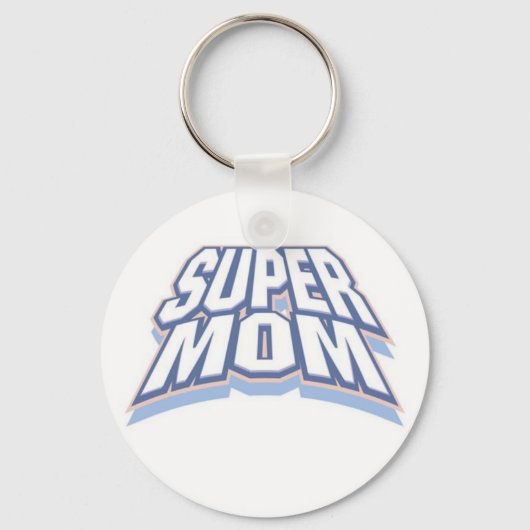 SUPER MOM SLEUTELHANGER (Voorkant)