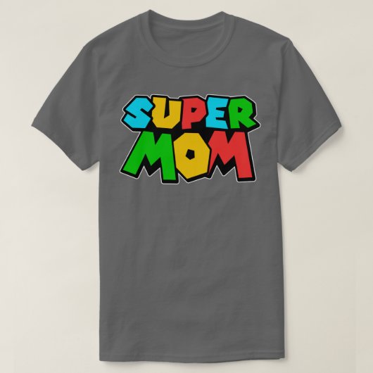 SUPER MOM T-SHIRT (Design voorkant)