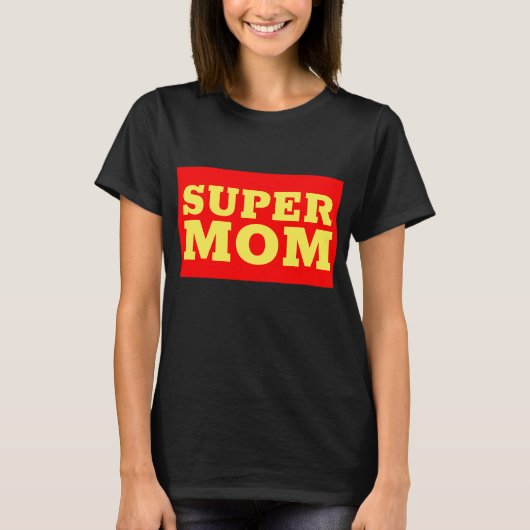 SUPER MOM T-SHIRTS (Devant)