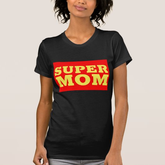 SUPER MOM T-SHIRTS (Devant)