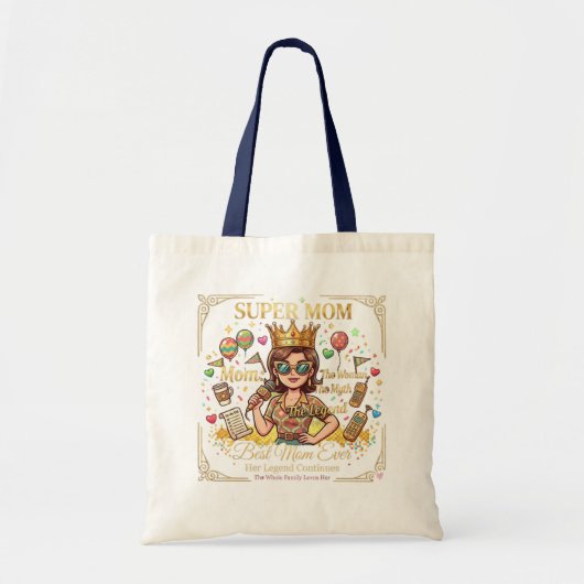 Super mom tote bag (Devant)