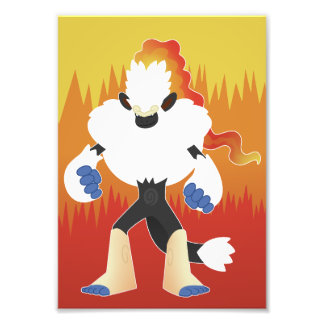 Super Monkey Foto Afdruk