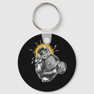 Super Monkey Gym Design Sleutelhanger
