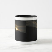 Super Moon boven Washington Mountain Mok (Midden)