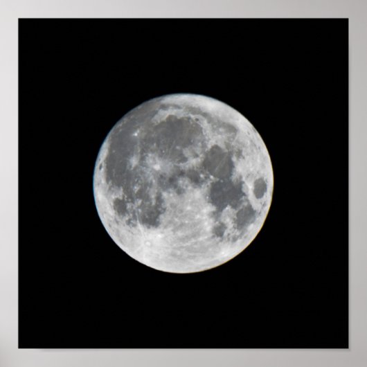 Super Moon | Mendota Heights Minnesota Poster (Voorkant)