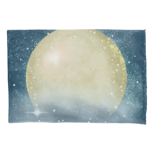 Super Moon - Pillowcase Kussensloop (Voorkant)