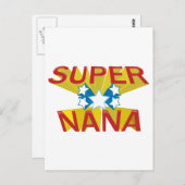 SUPER NANA BRIEFKAART (Voorkant / Achterkant)