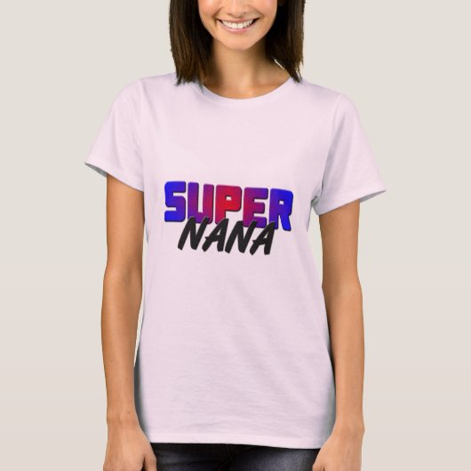 Super Nana T-shirt (Voorkant)