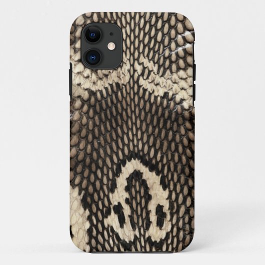 Super Natural Cobra Snake Skin for iPhone case (Achterkant)