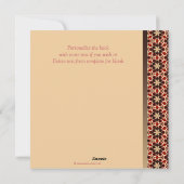 Super Noël Rouge Gold Carte photo (Dos)