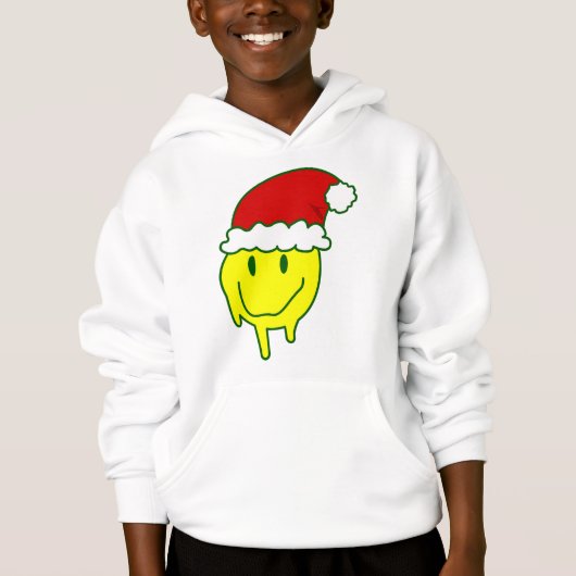 super noël visage heureux père Noël goutte à goutt (Devant)