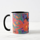 Super Nova par Calli Colorful Abstrait Art Mug  (Gauche)