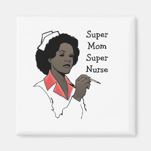 Super Nurse Magnet Magneet