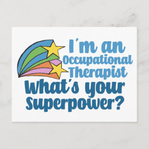 Super Occupational Therapist Cute OT Briefkaart