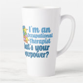 Super Occupational Therapist Cute OT Latte Mok (Rechts)