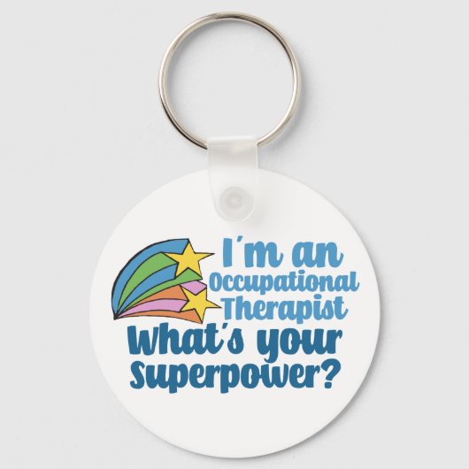 Super Occupational Therapist Cute OT Sleutelhanger (Voorkant)