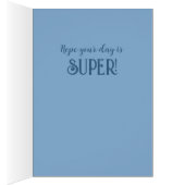 Super Oma Verjaardag Kaart (Binnen (Rechts))