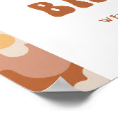 Super One Daisy 1st Birthday Party Affiche de bien (Coin)