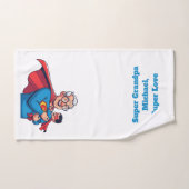 Super Opa Badhanddoek Handdoek (Handdoek)