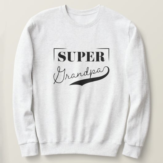 Super Opa Trui (Design voorkant)