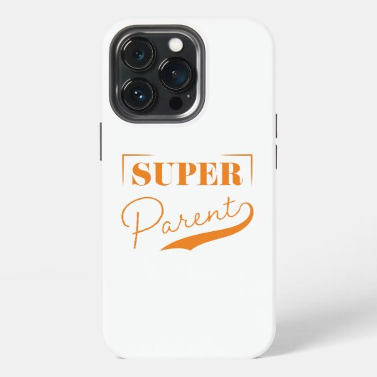 Super Ouder iPhone Hoesje (Achterkant)