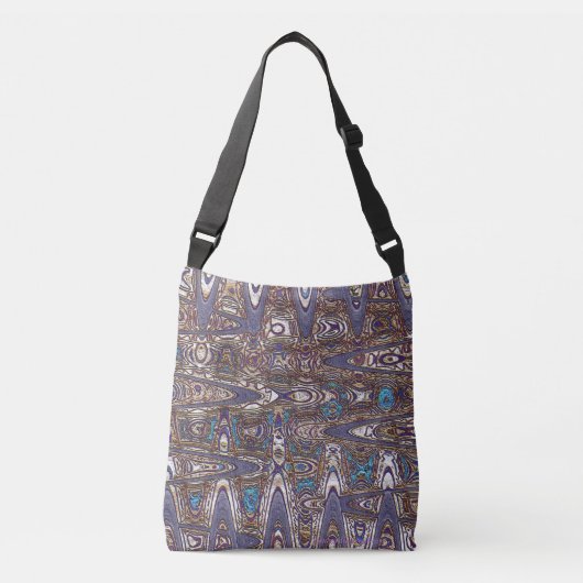 Super Paars Magic Crossbody Tas (Voorkant)