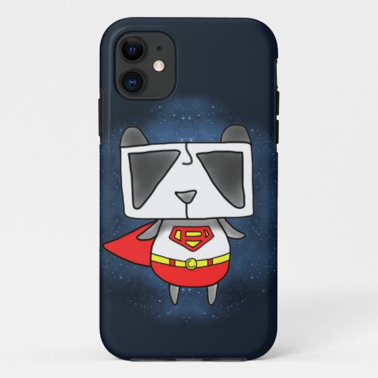 Super Panda Case-Mate iPhone Case (Achterkant)