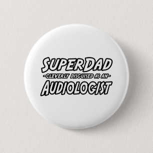 Super Pap...audioloog Ronde Button 5,7 Cm
