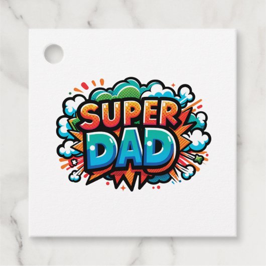 Super Pap Bedankjes Labels (Voorkant)