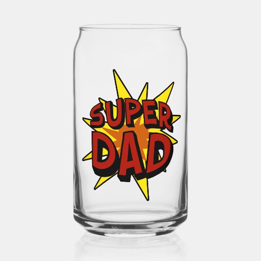 Super Pap Blikvorm Glas (Voorkant)